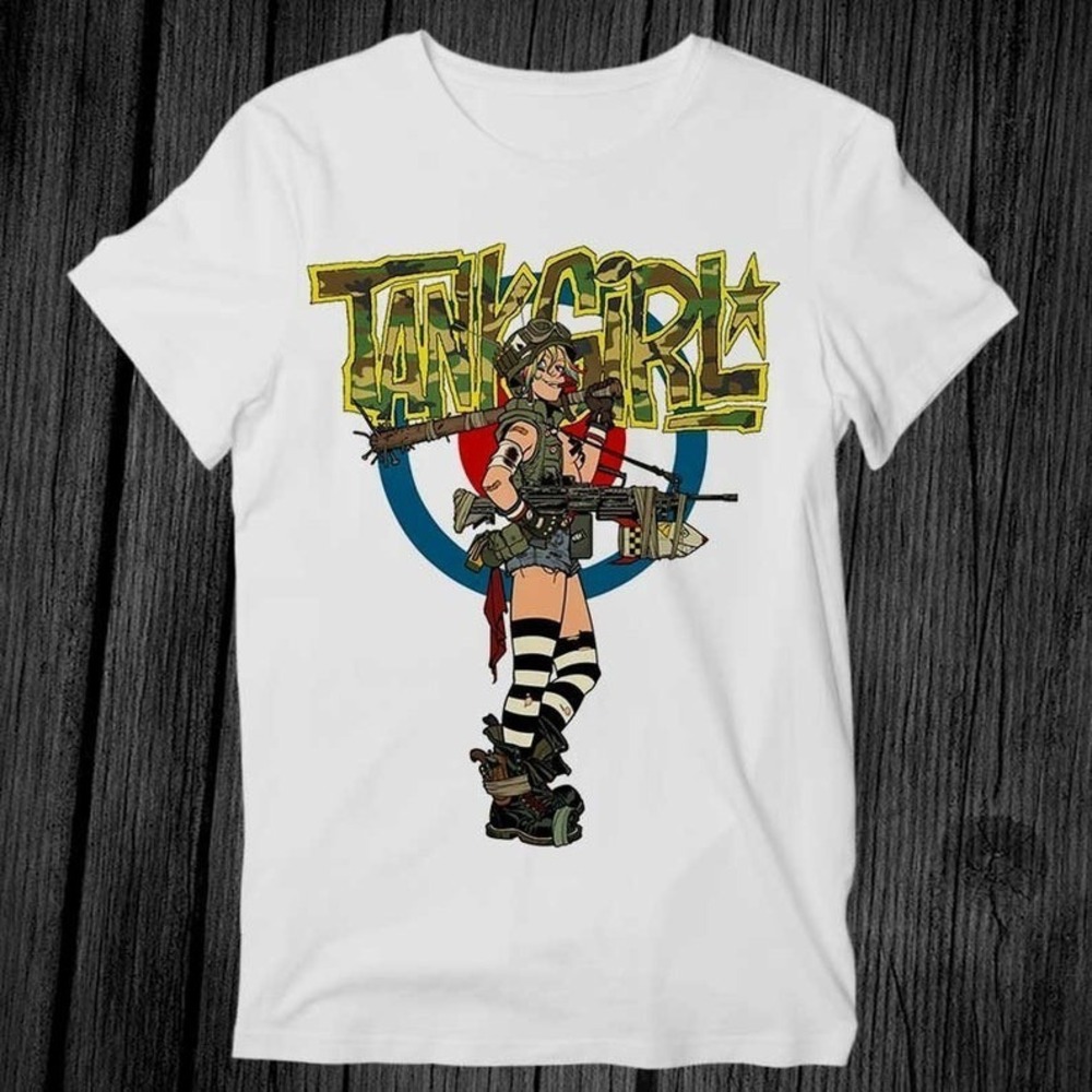Tank Girl Ace Of Spades Bomb T Shirt